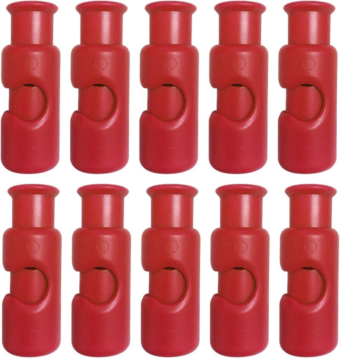 Zakken Clips - Knijpclips Bewaarklemmen - Voedsel Vers Houden - Stof Isolatie - 10 Stuks - Rood — afbeelding 1