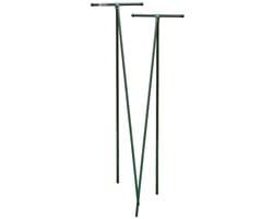 Buitenwaslijn - Droogrek - Kleding Drogen - Stevig Stalen Frame - 59 cm Breed - Groen