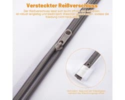 SnelShoppen - 10 Stuks Wasnet voor Wasmachine - Waszak met Ritssluiting in 4 Maten - Bescherm je Kleding, Geschikt voor Overhemden, Truien, Jeans, Ond