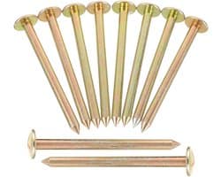 SnelShoppen - 10 Stuks Grondpinnen, Tuin Heggeninvoegen, Bodemmarkeerders, Gereedschap, Verankering, Landschapspen, Gegalvaniseerd, Houten Paal, Meetp