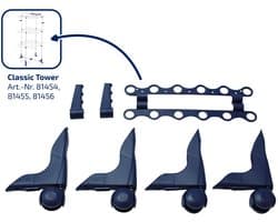 Leifheit accessoireset droogtoren - Classic Tower - 270, 340 en 450