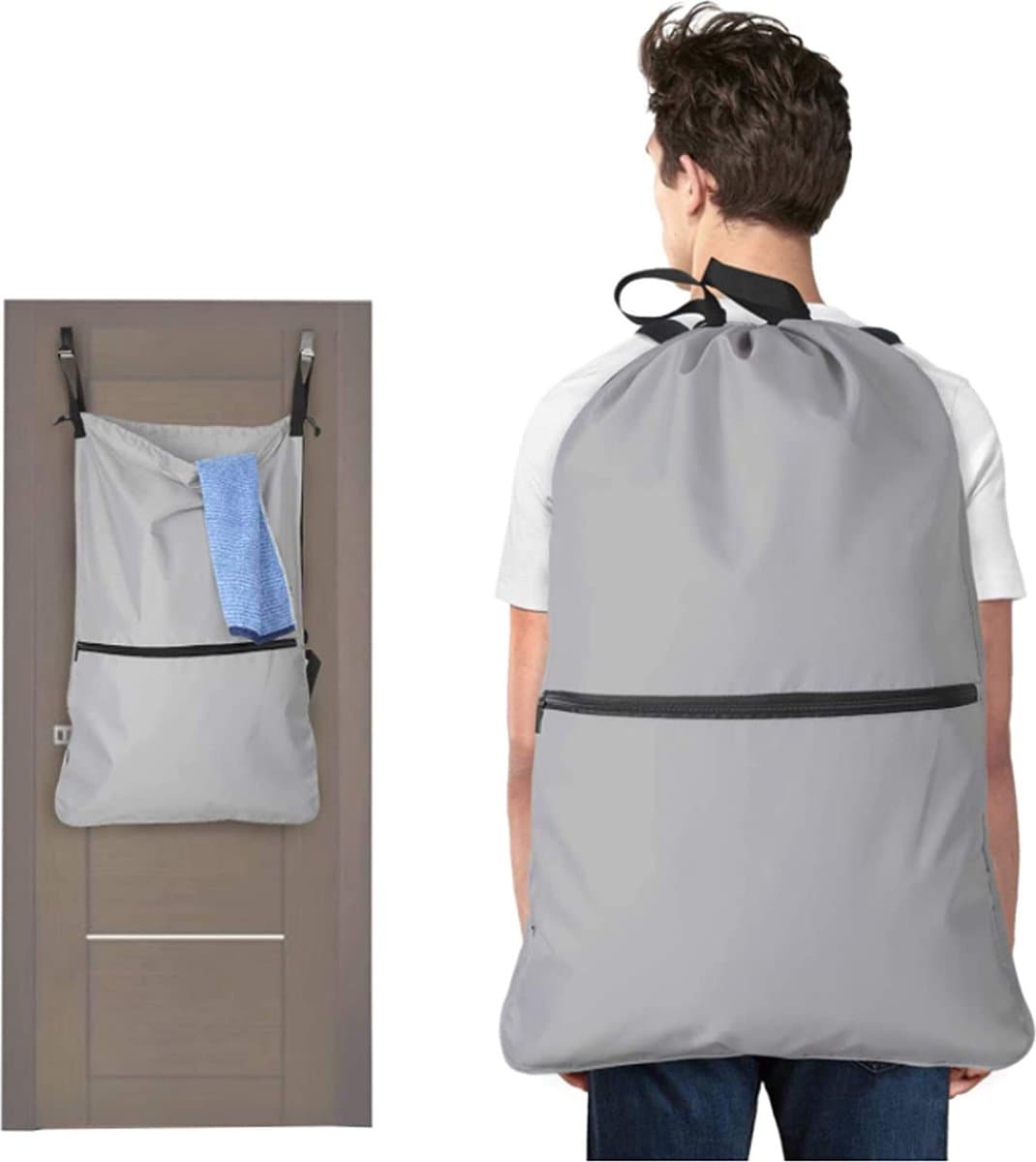 Waszak – ruime waszak – grote waszakken – laundry bags – laundry bag — afbeelding 1