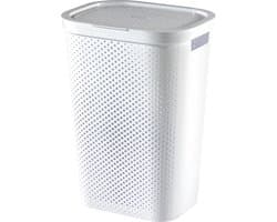 Curver Infinity Dots Wasmand - 60 l - Wit