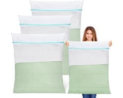 Wasnetten voor wasmachine, duurzame waszakken met ritssluiting, reiswasnet