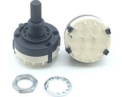 ROTARY SWITCH 4 POLE 3 POSITION RS26 — afbeelding 1