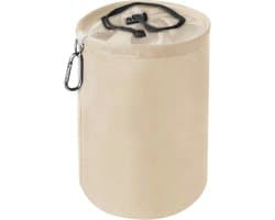 Grote Pennenbak met Lanyard en Karabijnhaak - Beige