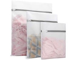Verpakking van 3 extra sterke honingraatwaszakken voor delicate stoffen, 1 grote van 40 x 50 cm, 1 middelgrote van 30 x 40 cm, 1 kleine van 23 x 30 cm (honingraat)