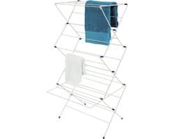 Plaats besparend Droogrek Argos Home 12m 3-laags droogrek voor binnenshuis wasdraad drooglijn