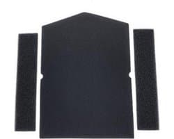 Filter schuim filter droger - 3 filters - schuimfilter - geschikt voor Miele wasdroger -6057930 + 9688381 -