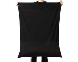 BOTC Waszakken - 90*110cm Waszak Groot - 1 set van 2 stuks - Waszak Wasmachine - Laundry bag - Waszakken - Zwart