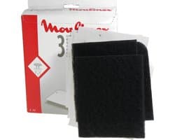 3 stuks Moulinex anti-vet en anti-reukfilters voor friteuses type A39