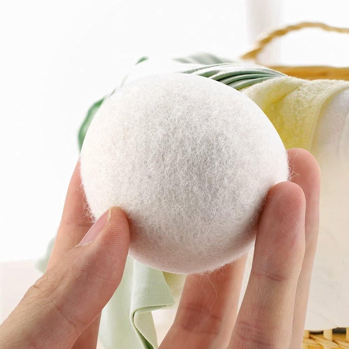 Drogerballen - Voor wasdrogers - Droger ballen - Drogerbollen - Must have voor uw droger! 6 stuks in bewaarzak — afbeelding 1