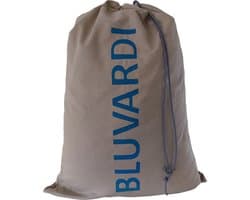 Bluvardi katoenen waszak -XXL-Heavy Duty - met trekkoord - Taupe