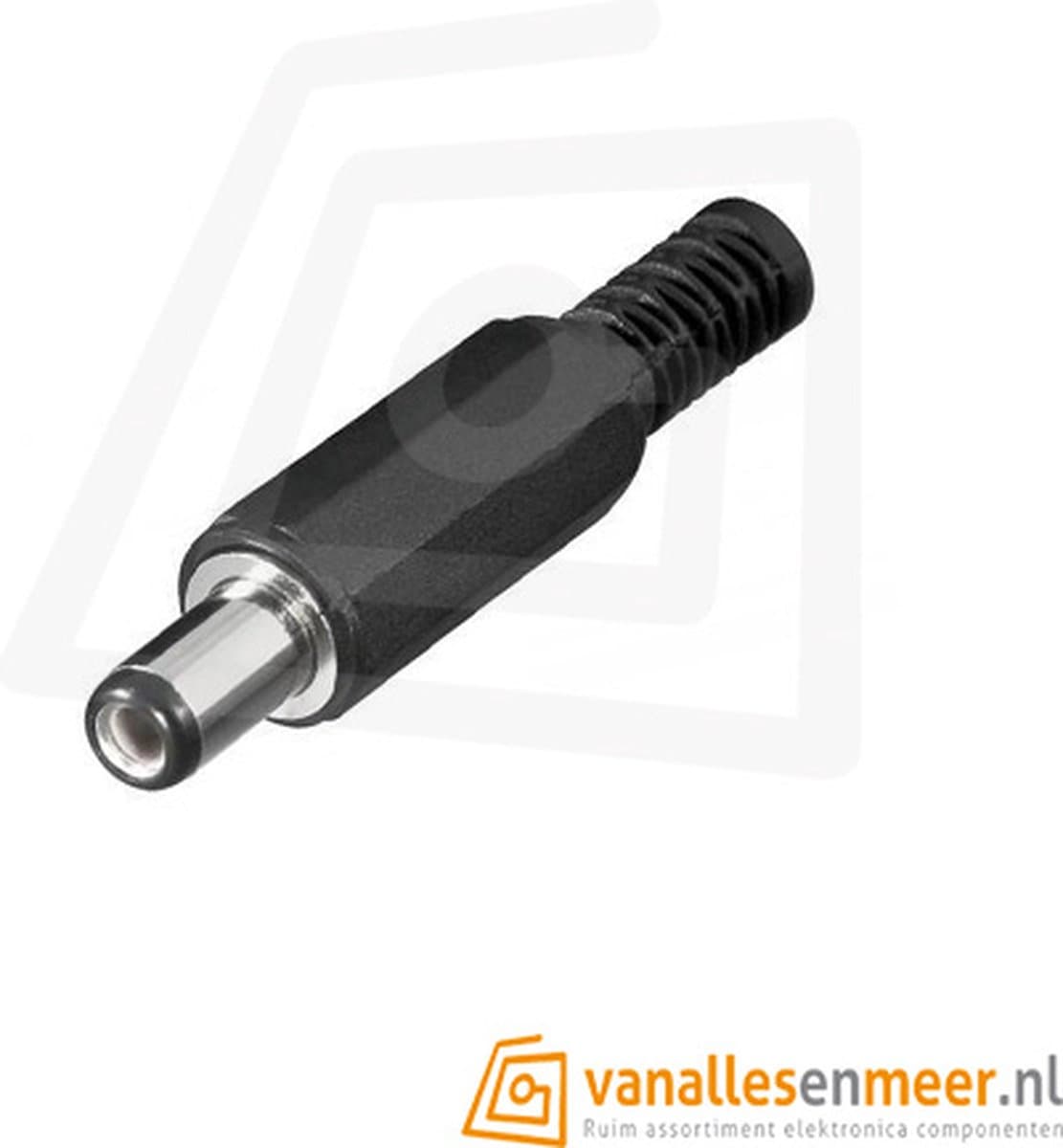 DC connector 2.1x5.5 male 5.5x2.1 — afbeelding 1