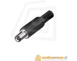 DC connector 2.1x5.5 male 5.5x2.1
