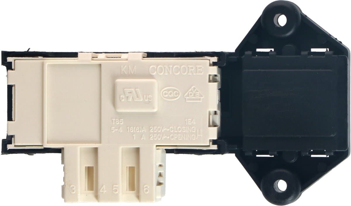 Deurrelais 3 contacten - geschikt voor Samsung wasmachine - deurslot - deurbeveiliging DC64-00653A — afbeelding 1