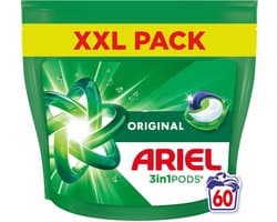 Ariel 3in1 Wasmiddel Pods Original - 60 Wasbeurten