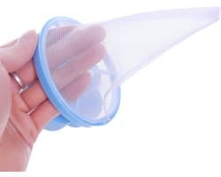 HOME ONLINE Wasmachine Reiniger - Wasmachine Filter - Haar Vanger Opvangfilter - Ontstopper - Herbruikbaar - Wasfilter - Vangnet - Schoonmaakmiddel - Haar - Blauw