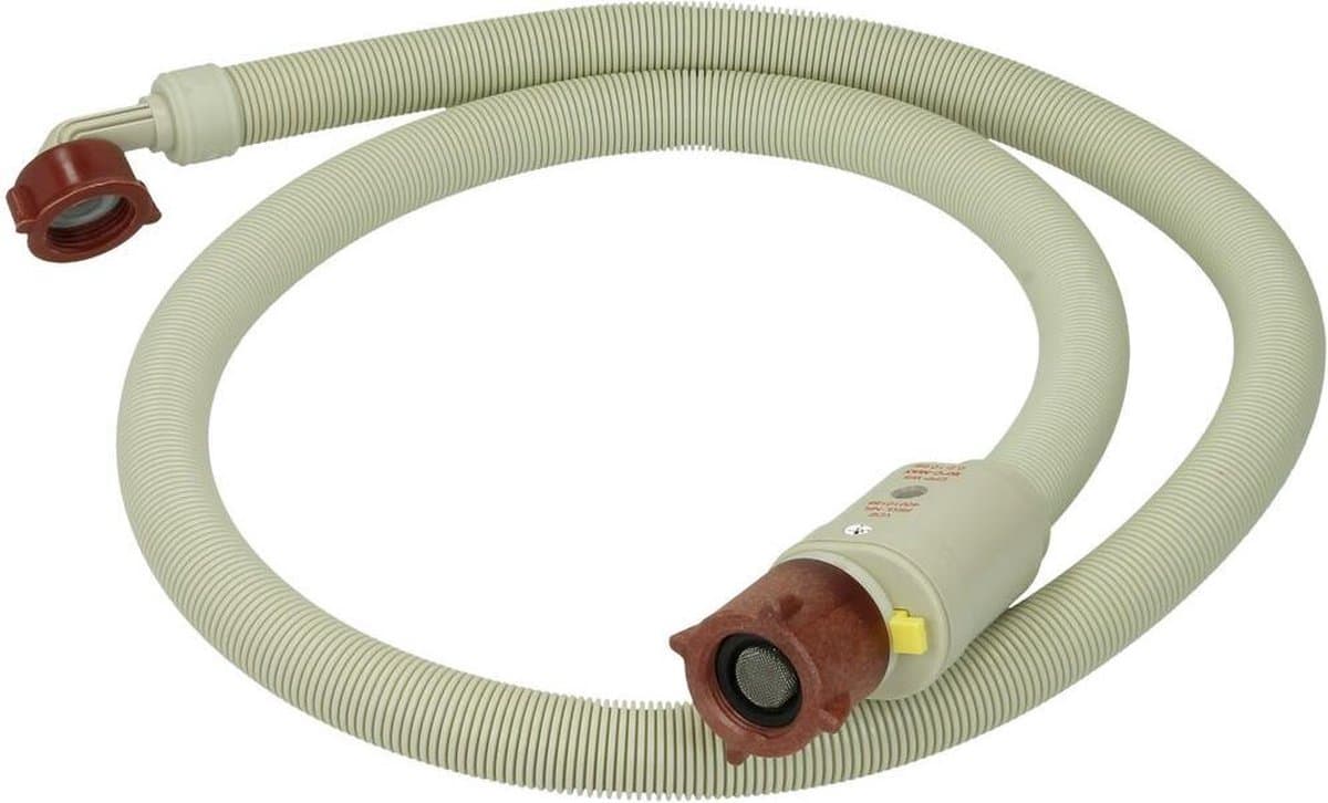 Wasmachine slang met waterslot - Toevoerslang - Veiligheidsslang - 2 meter 3/4" — afbeelding 1