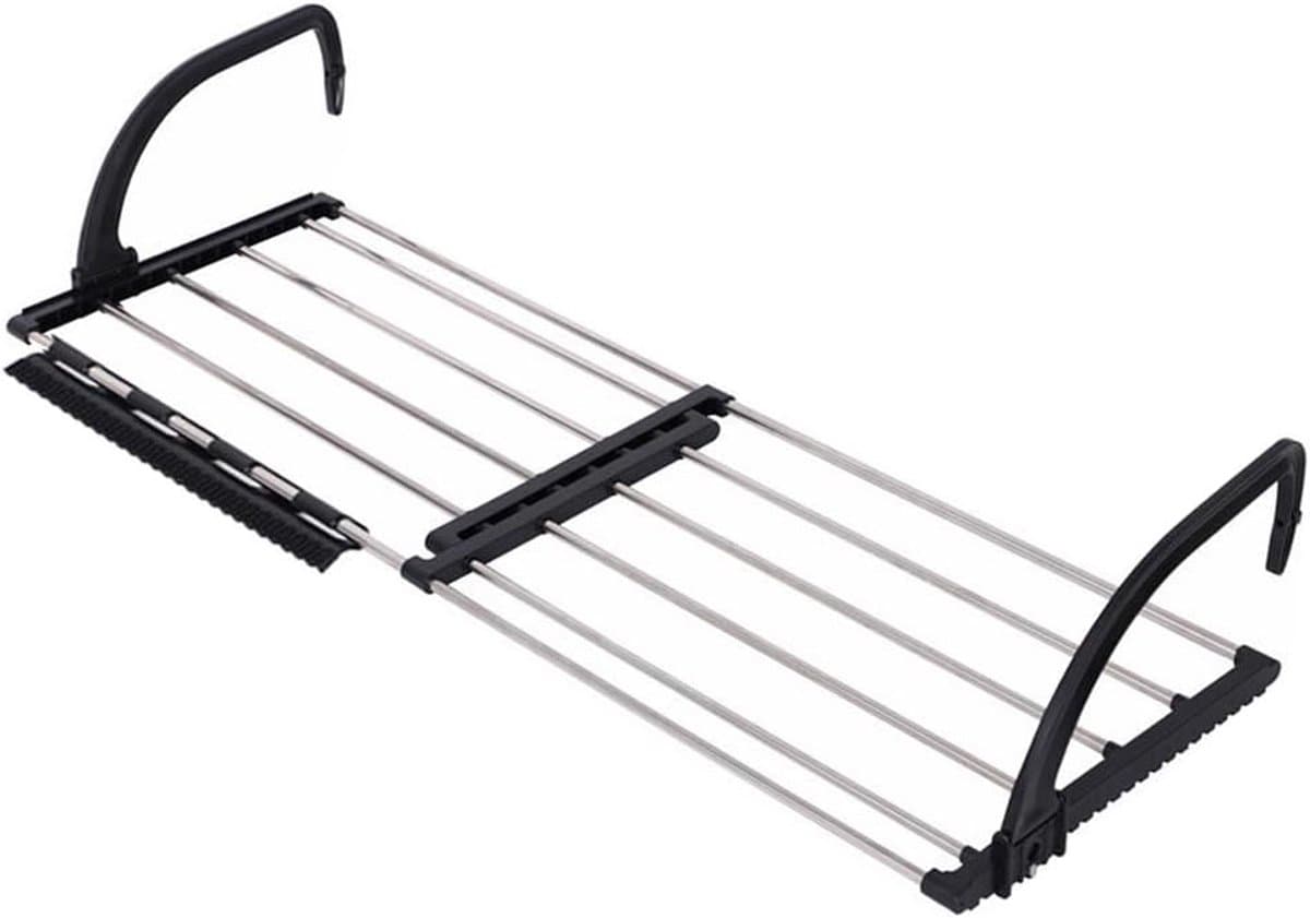 Handdoekrek Radiator - Badkamer - Droogrek - Zwart — afbeelding 1