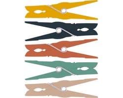 Urban Living Basic Grip wasknijpers - 108x - kunststof - 7 cm