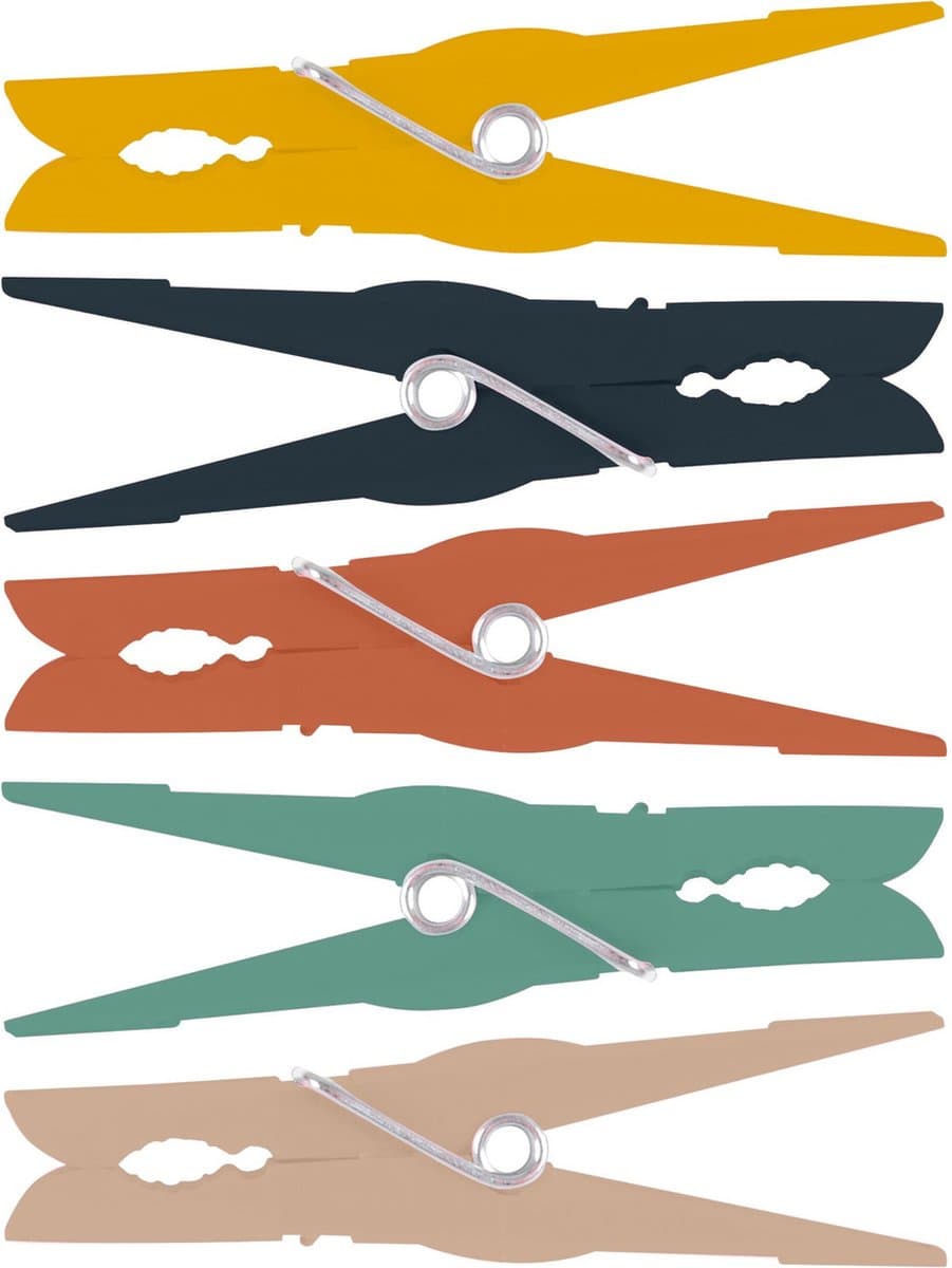 Urban Living Basic Grip wasknijpers - 108x - kunststof - 7 cm — afbeelding 1