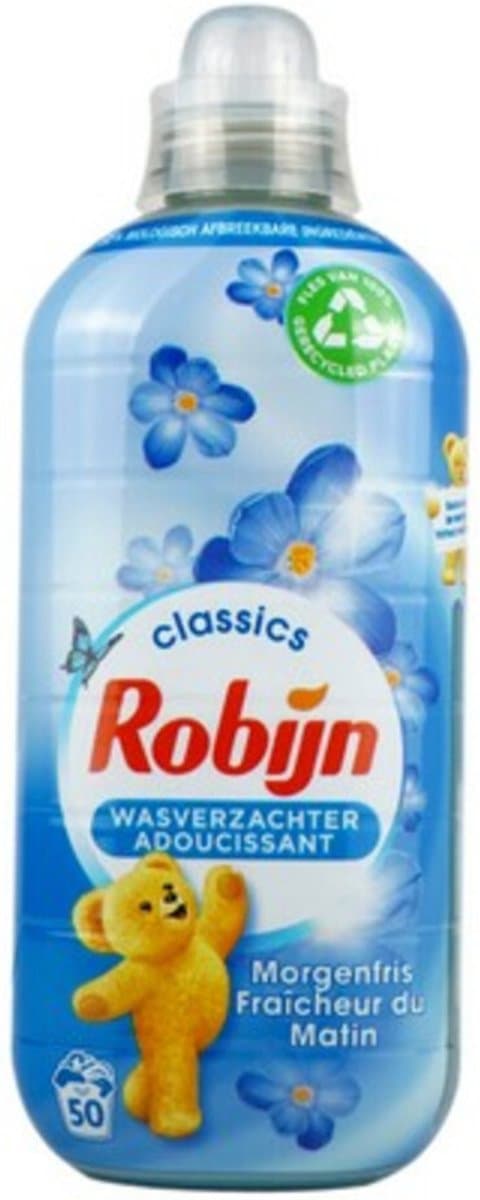 Robijn Classics - Wasverzachter - Morgenfris - 1,25L - 50 Wasbeurten — afbeelding 1