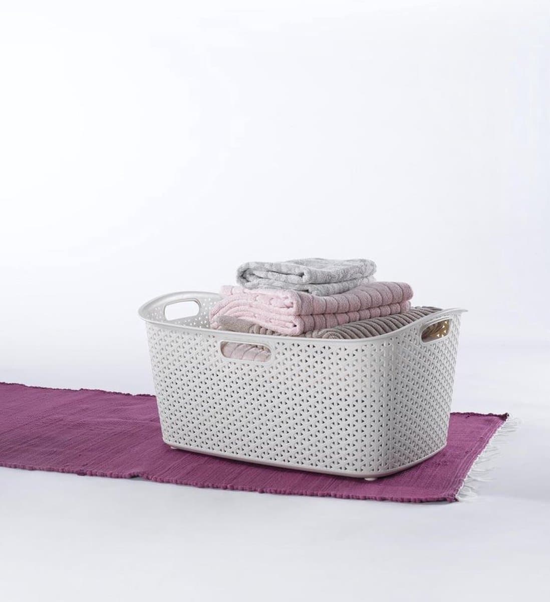 Curver My Style Wasmand 47l - Wit — afbeelding 1