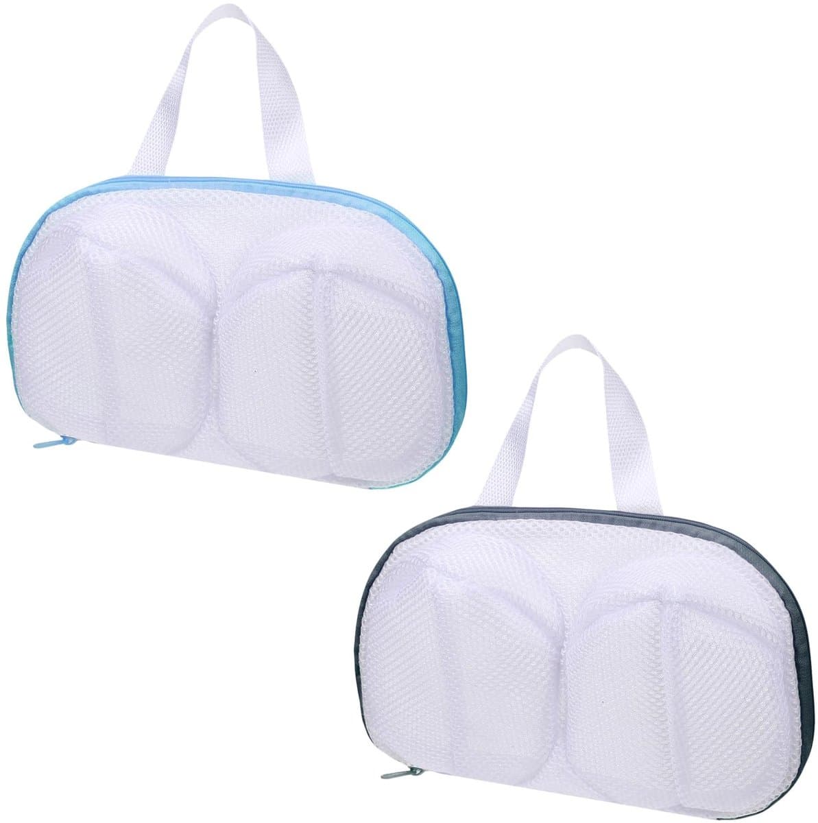 Dailygoods- Wasnet - 2 Stuks - Wasnet voor Ondergoed - Wasnet voor Beha's - Herbruikbaar - Polyester - 29,5 cm x 18 cm - Waszak — afbeelding 1