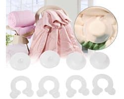 Dailygoods- Dekbedovertrek Clips voor Dikke Dekbed - Bevestiging