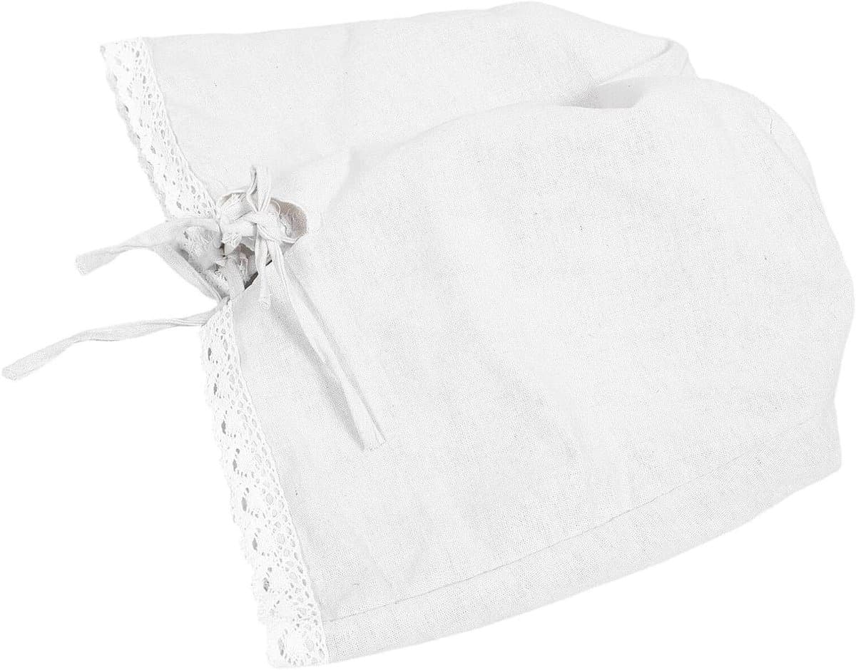 Wasmand Voering - Stoffen Inzet - Was Opbergen - Ademende Stof - 45x45x36 cm - Wit — afbeelding 1