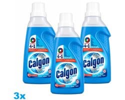 Calgon Power Gel – Wasmachine Reiniger & Anti-Kalk – 3 x 750ml – 45 Wasbeurten