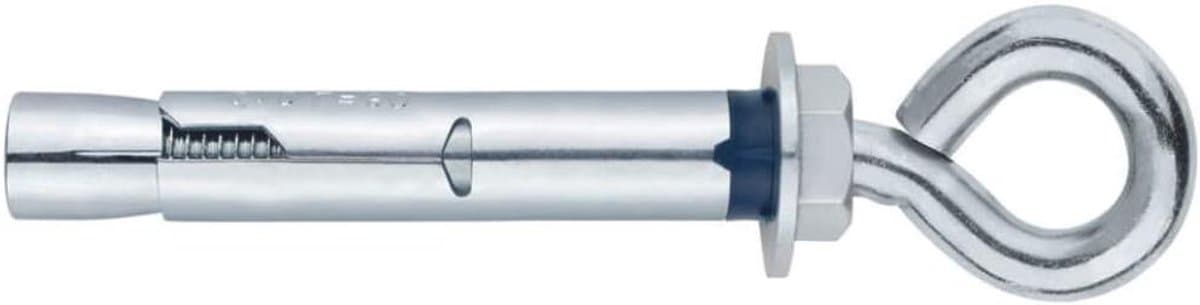 Betonanker M8 - Verankeringsbout Hoge Belasting - Vastzetten Constructies - Anti-verdraaimechanisme - M8 x 60 mm - Verzinkt — afbeelding 1