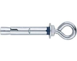 Betonanker M8 - Verankeringsbout Hoge Belasting - Vastzetten Constructies - Anti-verdraaimechanisme - M8 x 60 mm - Verzinkt
