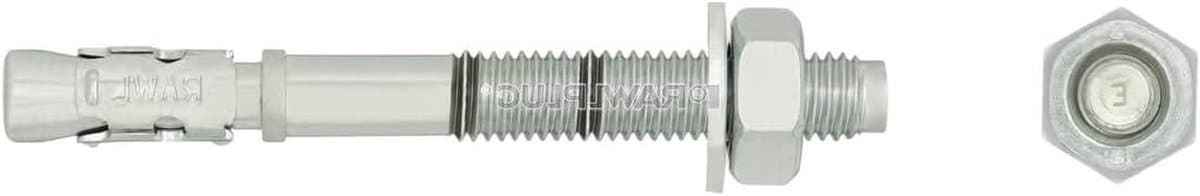 Verzinkte Bout - Ankerbout Bevestiging - Stevig Bevestigen - Gelegeerd Staal - 16 x 125 mm - Zilverkleurig — afbeelding 1