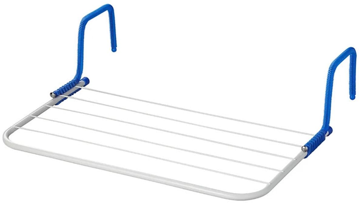 Pro Plus Wasrek - inklapbaar - droogrek 3 meter - camper/ balkon - 50x33x6 cm — afbeelding 1