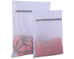 2 stuks Duurzame honingraat mesh waszakken - waszak - Wasmachine waszakken - voor delicate was - voor T-shirts, jas, jurk, broek(30 x 40 cm en 40 x 50 cm)