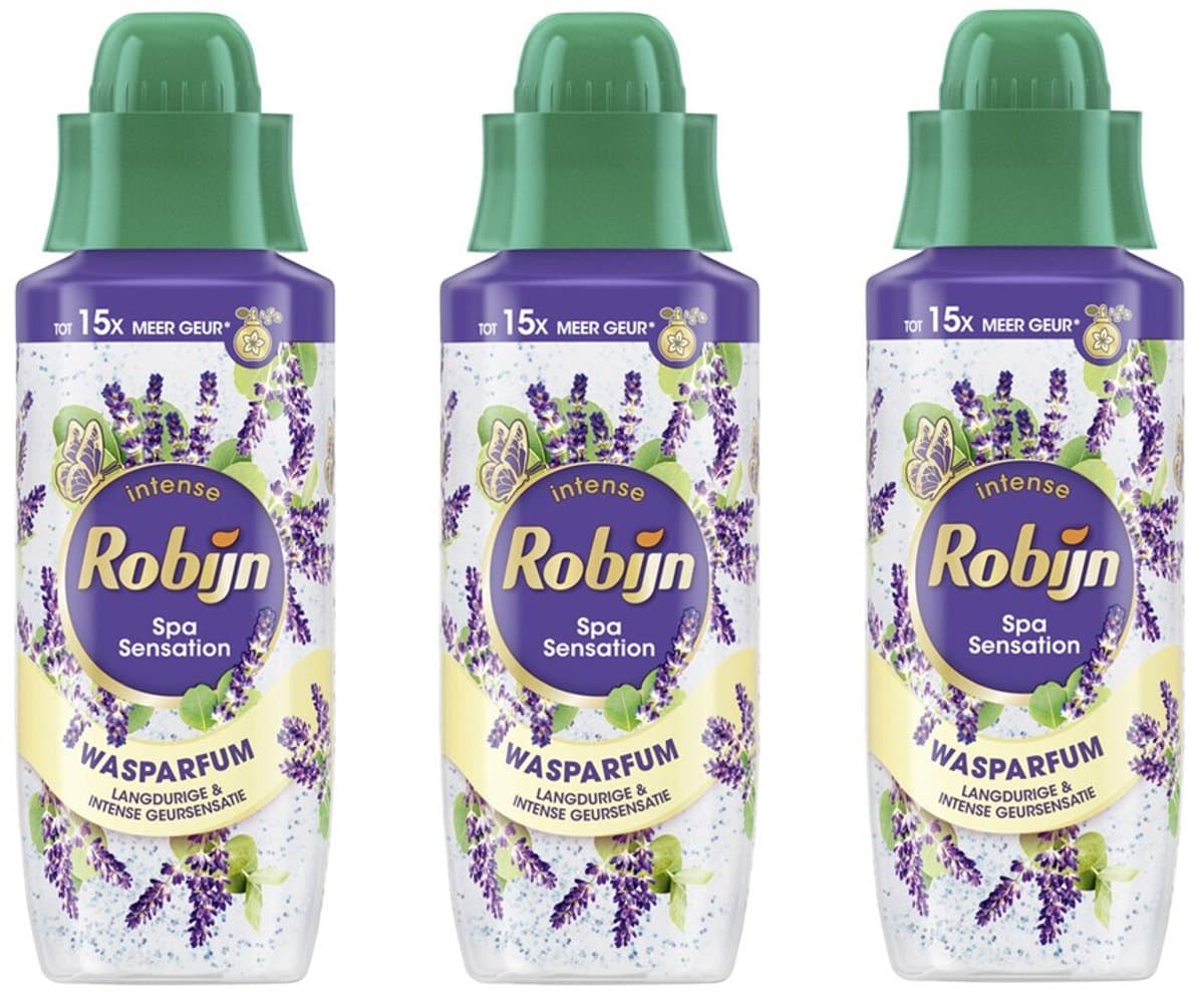 Robijn Wasparfum - Pink Sensation - 3 x 342 ml Voordeelverpakking — afbeelding 1