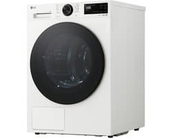 LG RHX5009TWB warmtepompdroger 9 kg met Dual Inverter Heat Pump voor gelijkmatig en energiezuinig drogen - Sensor Dry stopt automatisch bij droog - Zelfreinigende condensor voor duurzaam rendement en ThinQ slimme bediening. Energieklasse B — afbeelding 1