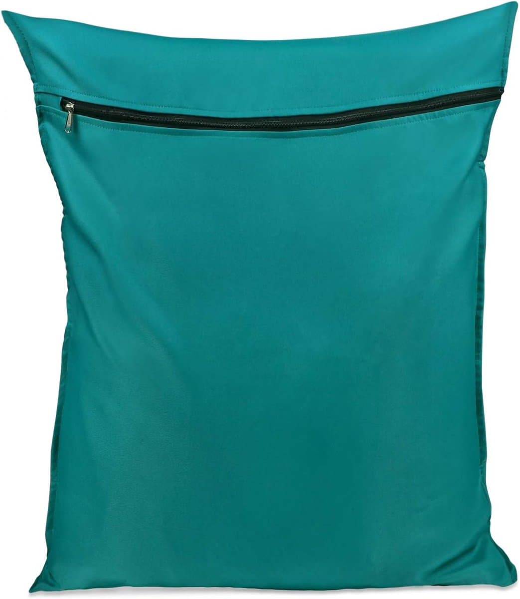 Waszak speciaal voor huisdieren - Waszak van polyester keperstof - Groot formaat, voorkomt effectief dat dierenharen de zak verstoppen - 70 x 80 cm, geschikt voor honden, katten en konijnen (donkerblauw) - L — afbeelding 1