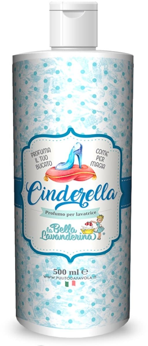 Wasparfum - Cinderella - 500 ML - minimaal 100 wasbeurten - Witte musk - Muschio bianco musk - Lemon — afbeelding 1