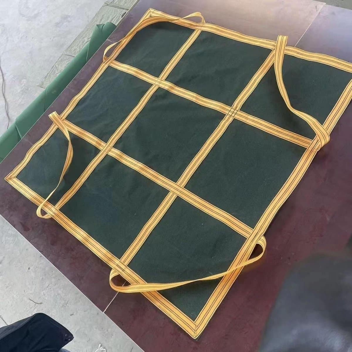 Canvas Palletzakken - Hefzakken Vracht - Zwaar Goederen Transport - Hoge Slijtvastheid - 100x100cm — afbeelding 1