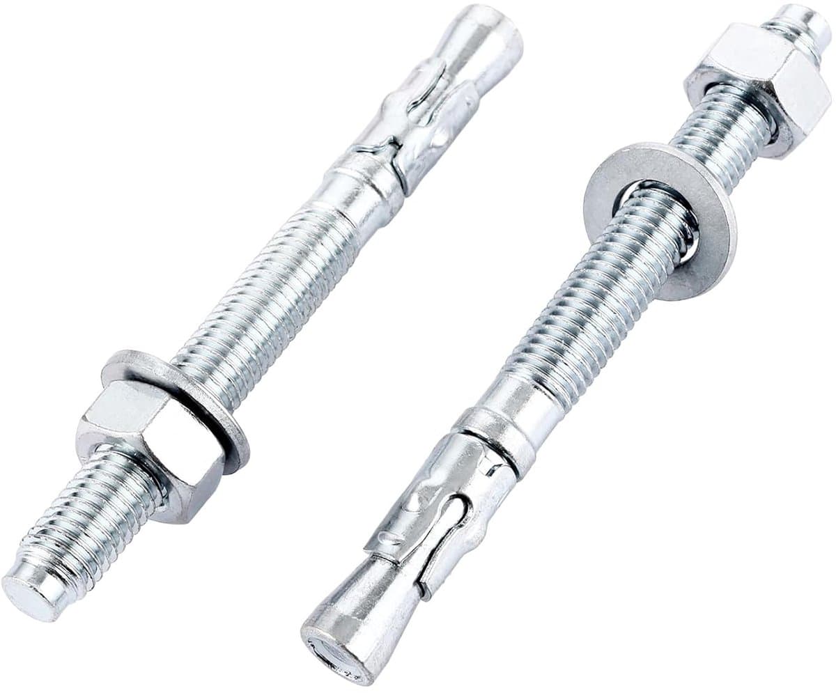 Zware Ankers - Boutankers Bevestigingen - Zware Lasten Monteren - Industriële Kwaliteit - M12 120mm - Verzinkt — afbeelding 1