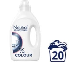 Neutral - Vloeibaar - Kleur Wasmiddel - 1 Liter - 20 Wasbeurten