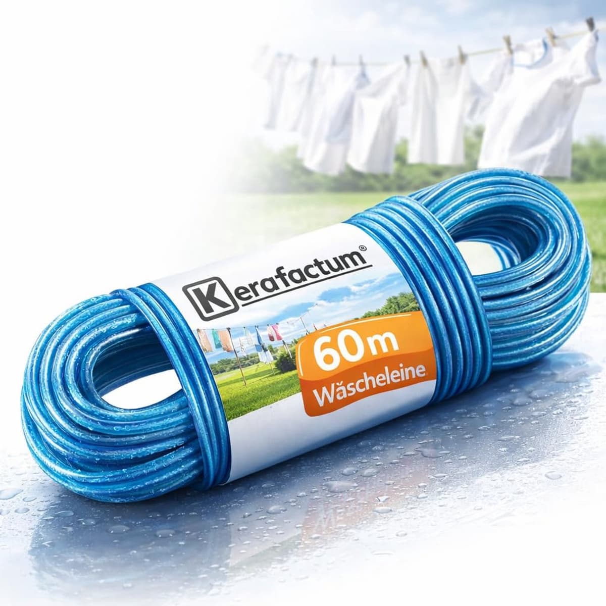 Kledinglijn met Stalen Kern, 60 m — afbeelding 1