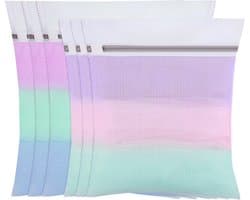 6 stuks wasnet voor wasmachine, waszak, wasmachine in 2 maten, waszak met ritssluiting, voor overhemden, truien, mantels, jeans, ondergoed, babykleding