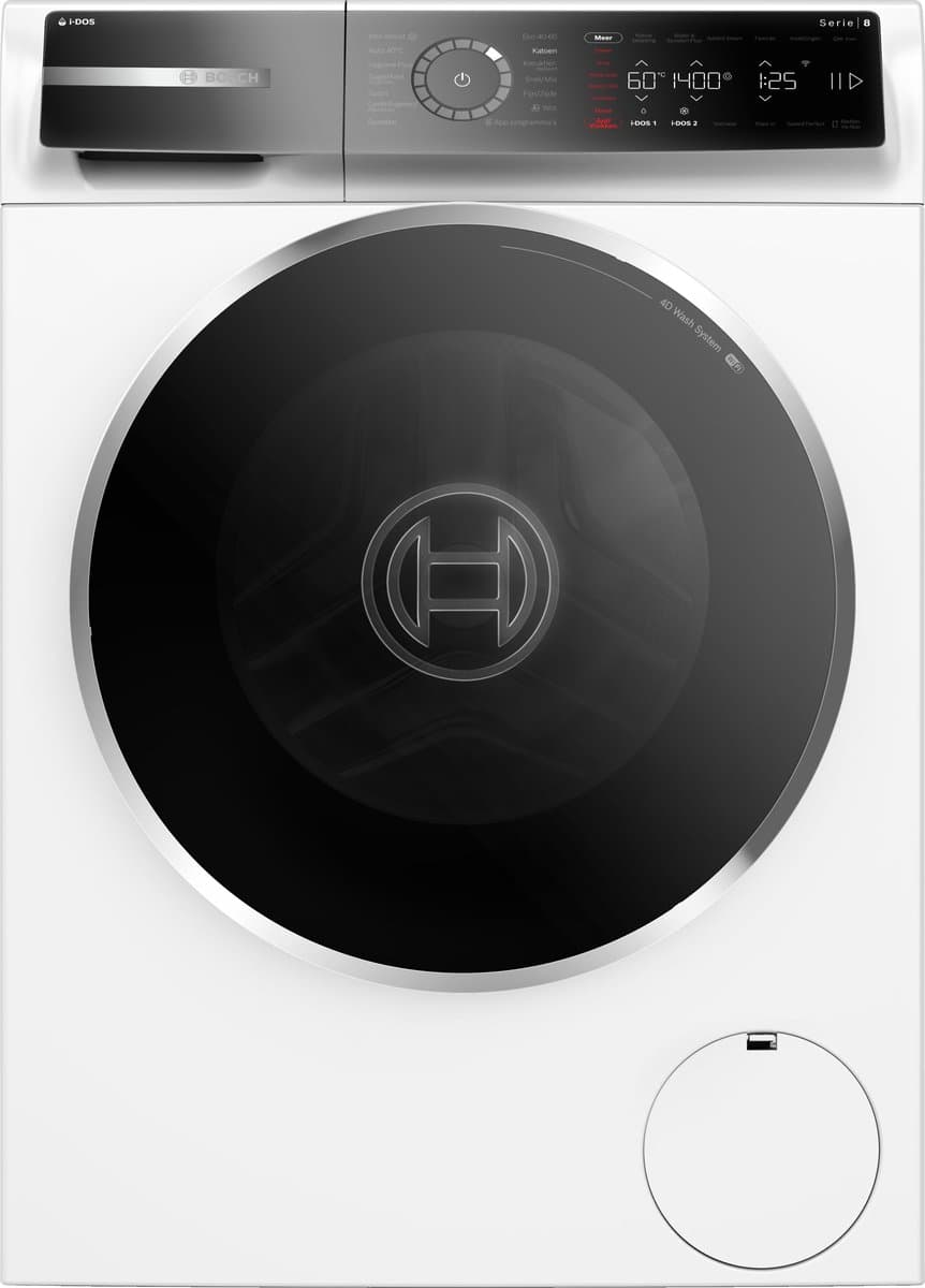 Bosch Serie 8 WGB264ABNL - Serie 8 - Wasmachine met stoom - 11 kg - 1400 rpm - 30% zuiniger dan energielabel A - Automatisch doseren - Iron Assist: vermindert kreukels tot 50% - Energielabel A - Home Connect — afbeelding 1