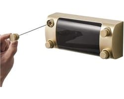 Intrekbare Waslijn - Kleding Touw - Kleding Drogen - Roestvrij Staal - 42 Meter - Goud