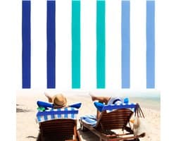 SnelShoppen - 6 Stuks Strandhanddoek Clips - Lichtgewicht Handdoek Tapes voor Zonligbedden - Elastische Handdoek Bevestiging - Rubber Tafelstoelen - D