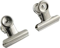 Punaises met Clips - Papierclips met Pinnen - Foto's Ophangen - Roestvrij Staal - 20 stuks - Zilver